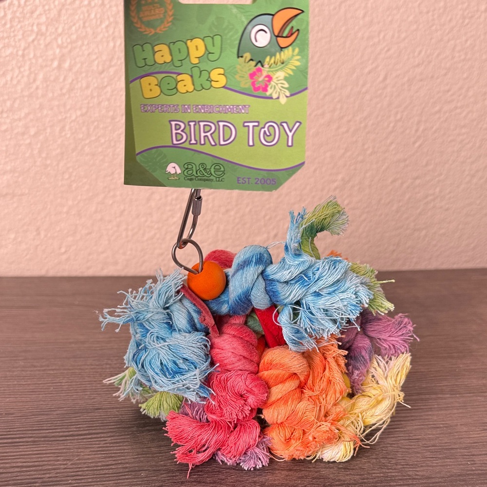 Happy Beaks Colorful Bird Toy